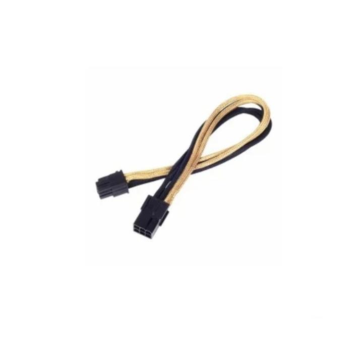 کابل برق 6 پین کارت گرافیک سیلوراستون مدل SST-PP07-IDE6BG SilverStone SST-PP07-IDE6BG 6pin Connector Cable